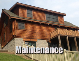  Montrose, Alabama Log Home Maintenance